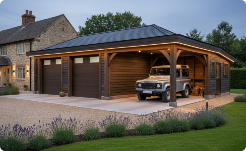 Garages, Carports & Larger Timber Structures